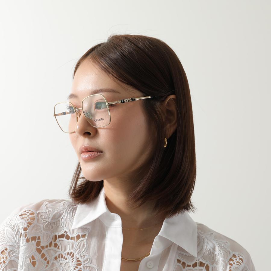 シャネルメガネ CHANEL（シャネル） メガネ 2215 レディース スクエア型 メタル