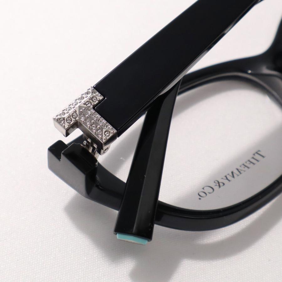Tiffany&Co. ティファニー メガネ TF2254-B-U メンズ スクエア型 セルフレーム フルリム めがね 眼鏡 ラインストーン クリスタル アイウェア_12