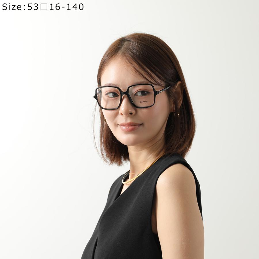 CHANEL（シャネル） メガネ 3448 レディース スクエア型 セルフレーム