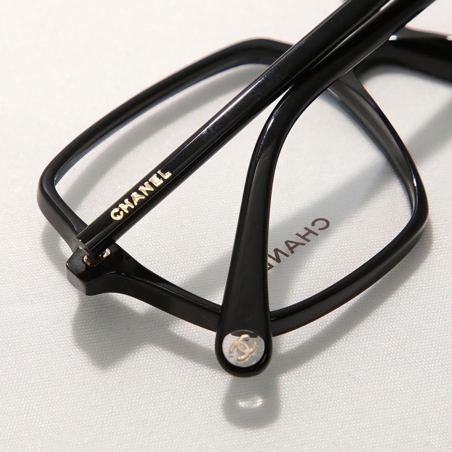 CHANEL メガネフレーム　3448-A c.1731 極美品 CHANEL（シャネル） メガネ 3448 レディース スクエア型 セルフレーム