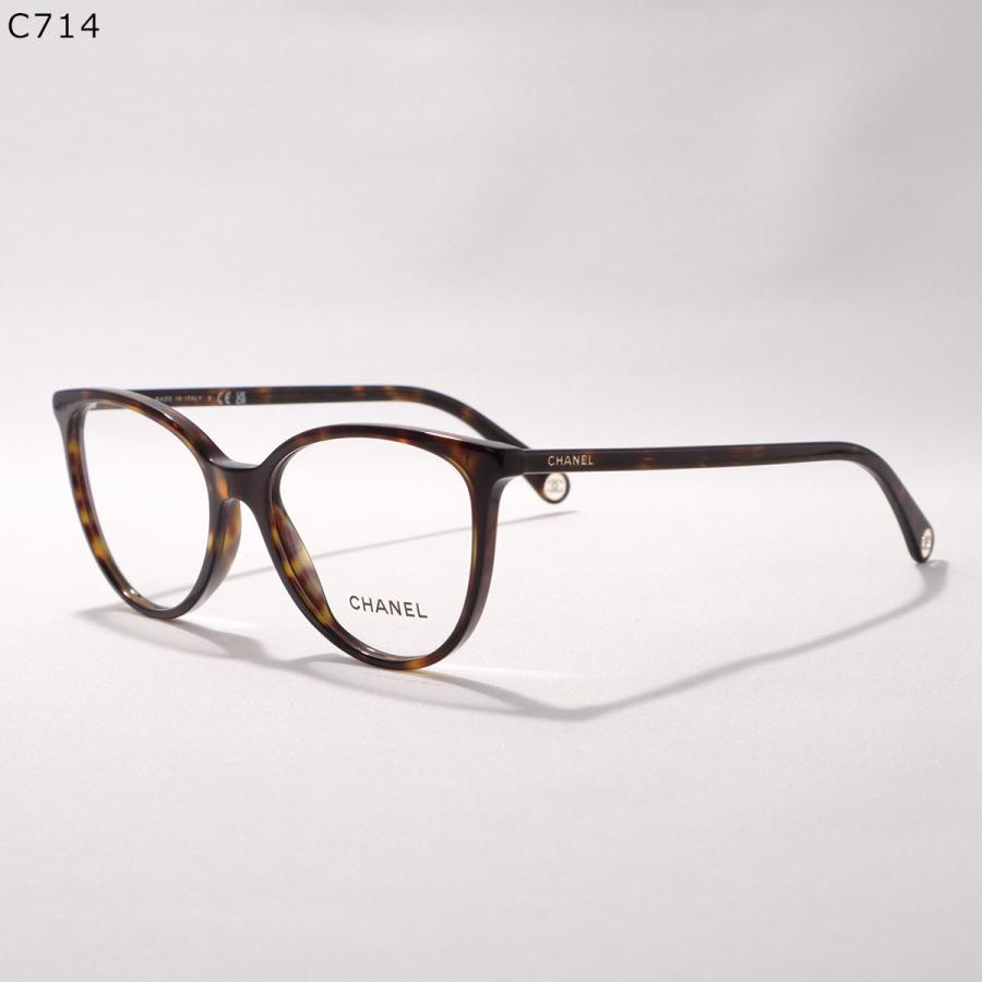CHANEL（シャネル） メガネ 3446 レディース バタフライ型 セル