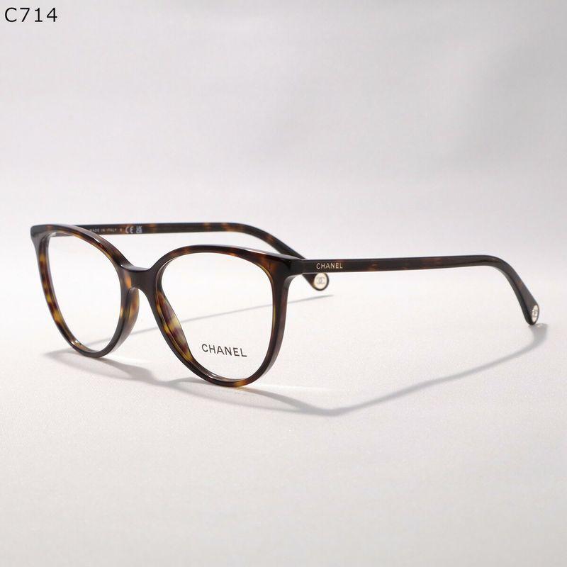 CHANEL（シャネル） メガネ 3446 レディース バタフライ型 セル
