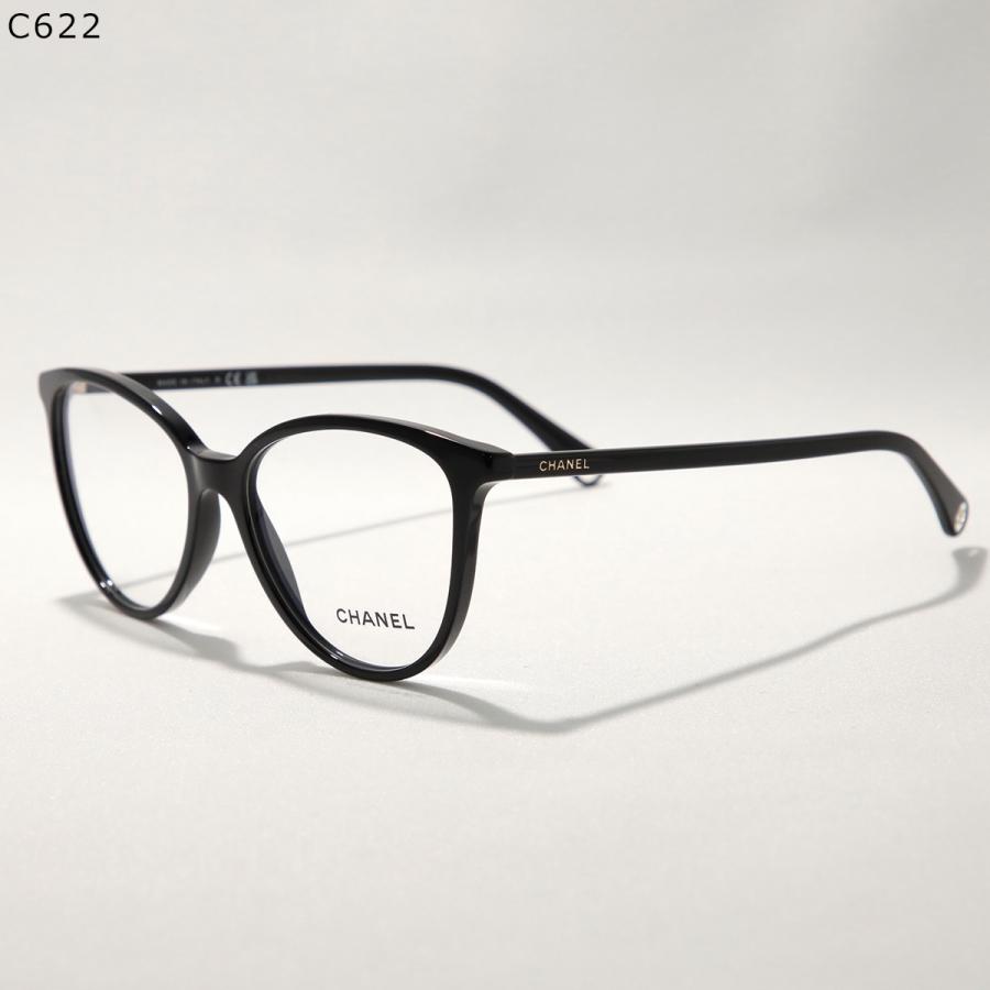CHANEL（シャネル） メガネ 3446 レディース バタフライ型 セル