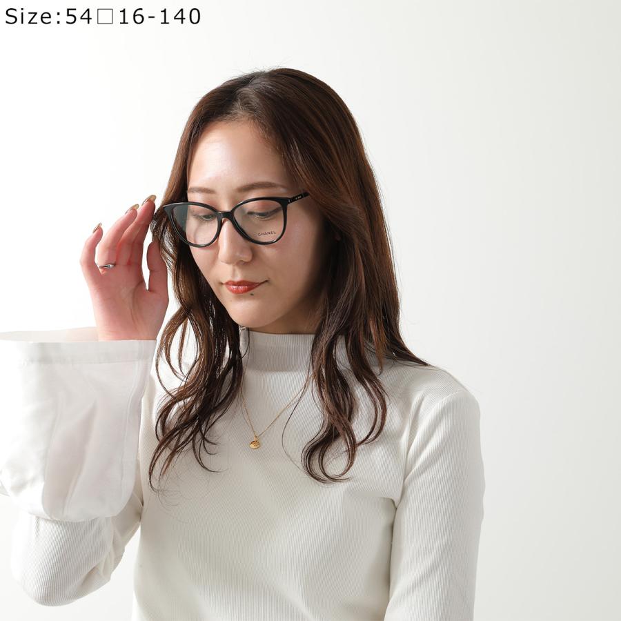CHANEL（シャネル） メガネ 3446 レディース バタフライ型 セル