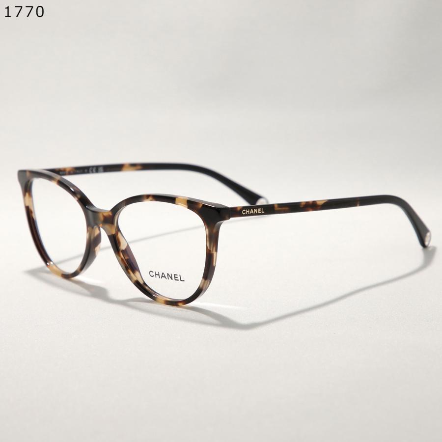 CHANEL（シャネル） メガネ 3446 レディース バタフライ型 セル