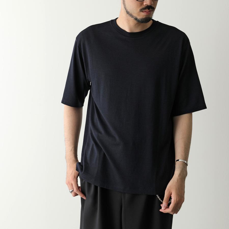 LIFiLL リフィル Tシャツ WOOLISH TEE ウーリッシュ LF046-07 メンズ 半袖 カットソー ピュアウール クルーネック 無地の画像