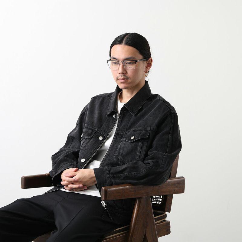 PRADA（プラダ） メガネ VPR 54T メンズ バネ蝶番 サーモントブロー型