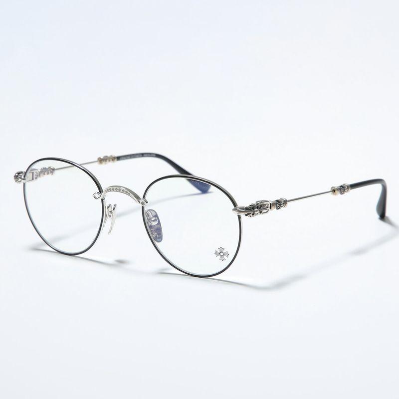 CHROME HEARTS（クロムハーツ） メガネ BUBBA-A メンズ ボストン型