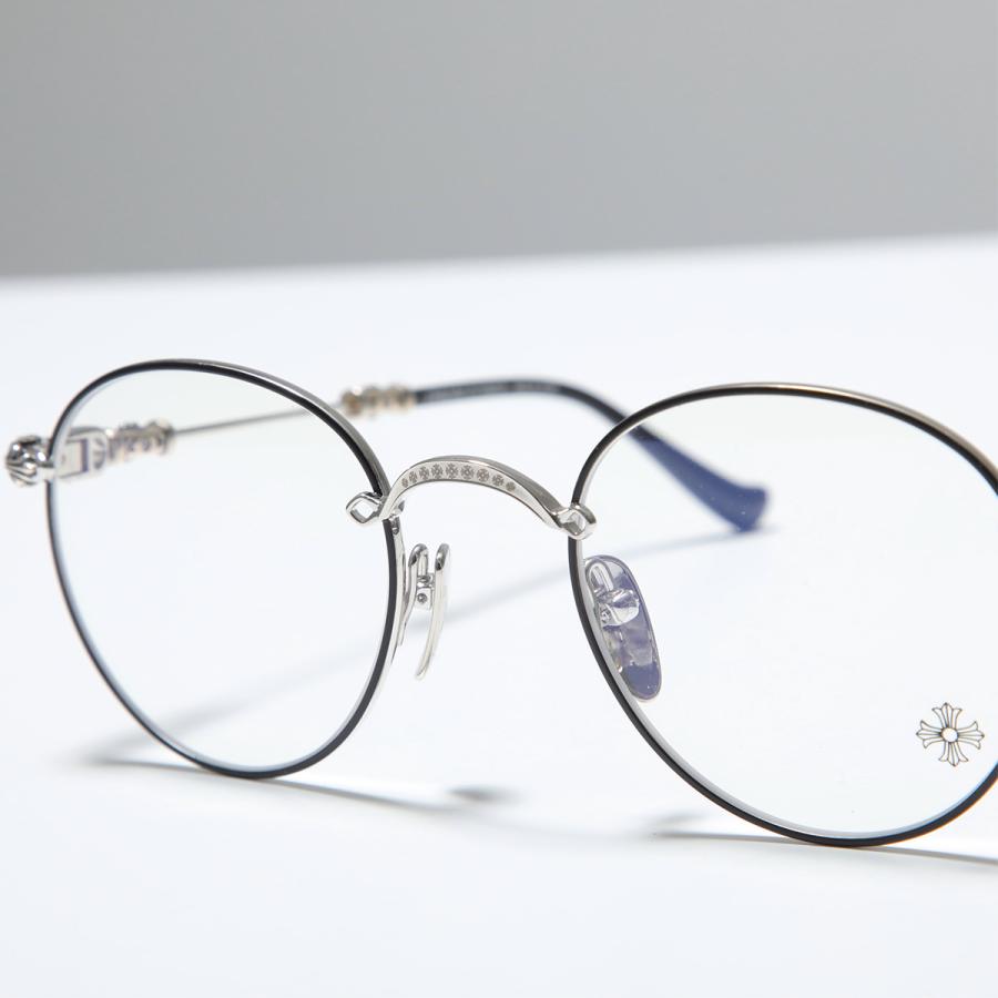 CHROME HEARTS（クロムハーツ） メガネ BUBBA-A メンズ ボストン型