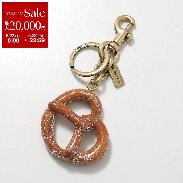 COACH（コーチ） キーリング スモール プレッツェル バッグチャーム