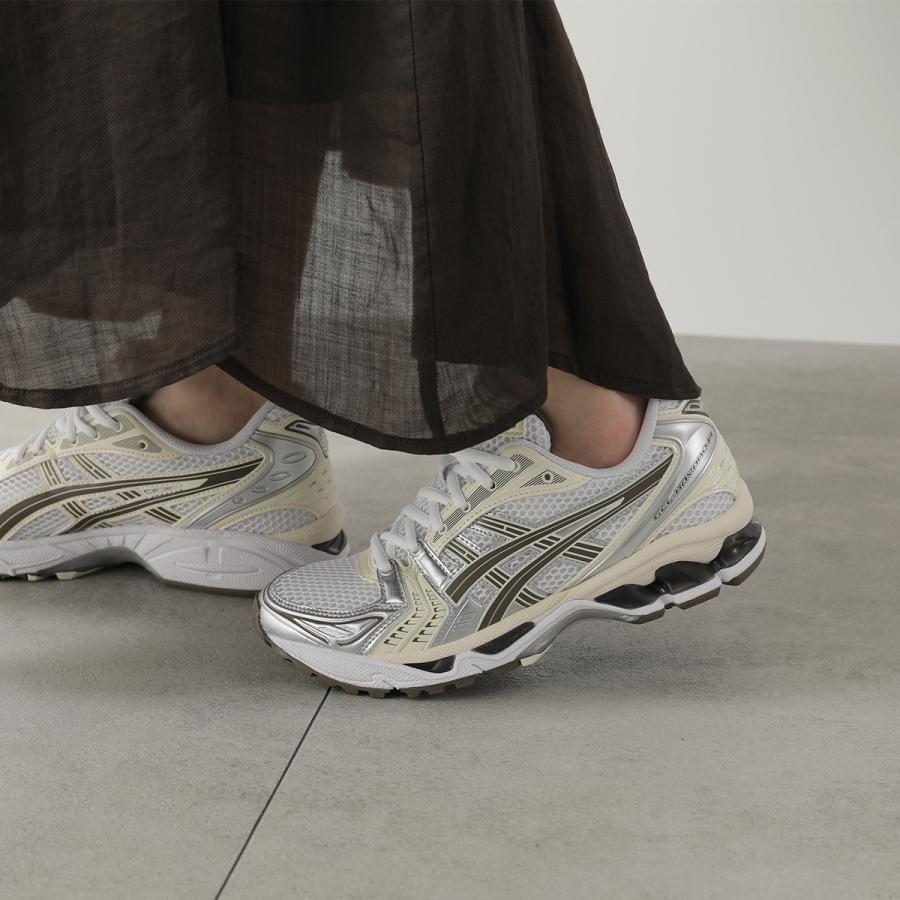 ASICS アシックス スニーカー GEL-KAYANO 14 1203A537-111 レディース ローカット メッシュ 軽量 3.5cm 靴 シューズの画像