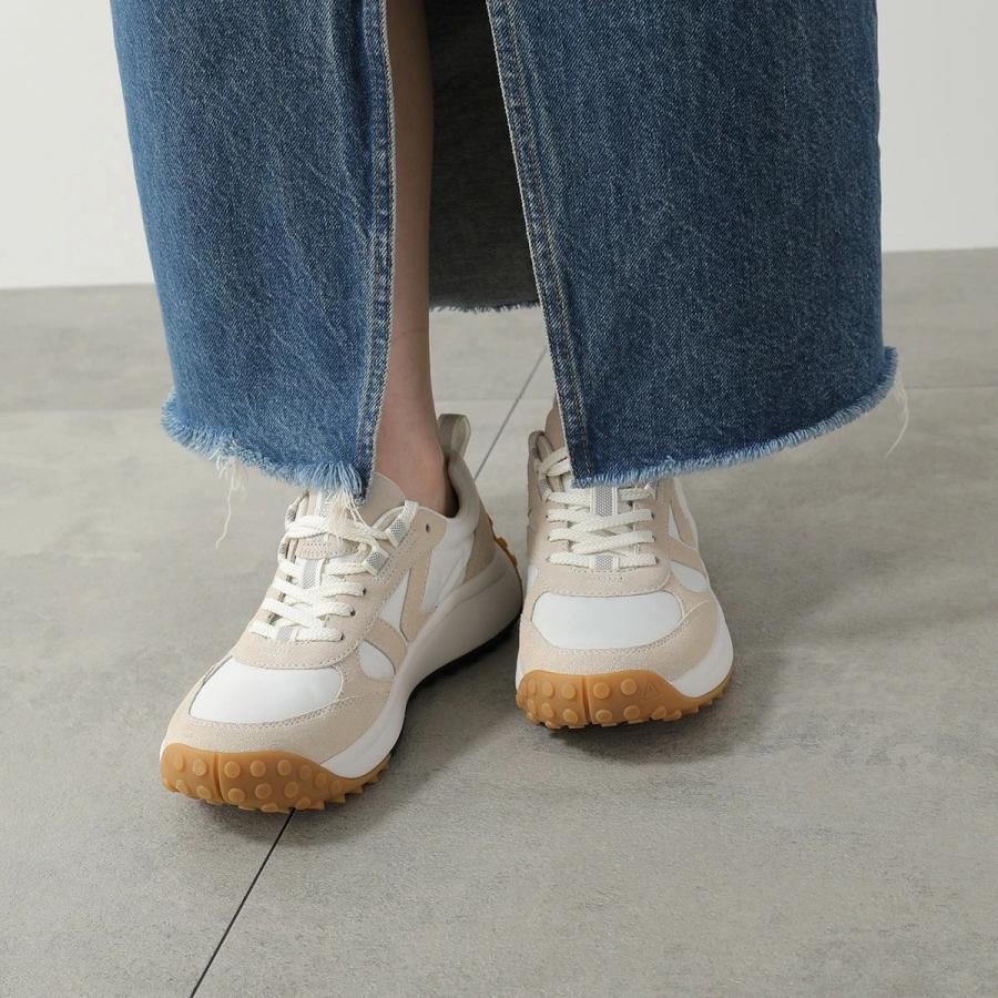 KEEN キーン スニーカー KS86 ケーエス 1029802 レディース ローカット スウェード ロゴ 3.5cm シューズ 靴 birch-star-whiteの画像