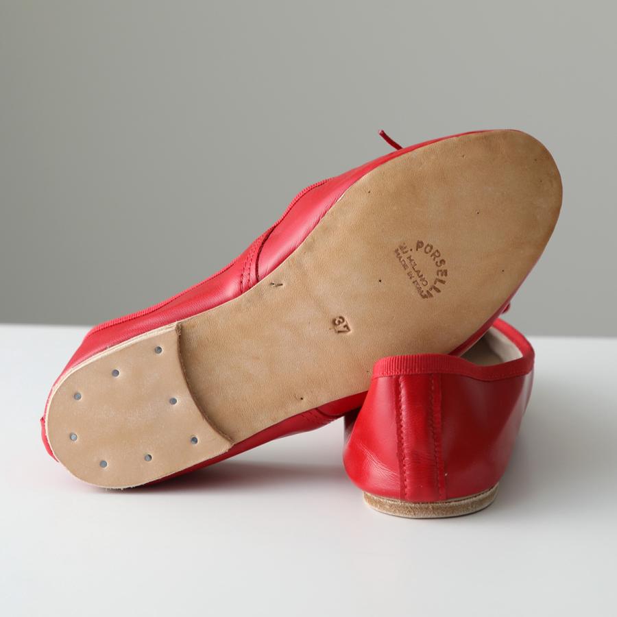 E.PORSELLI PORSELLI ポルセリ バレエシューズ BALLERINE 95 PELLE