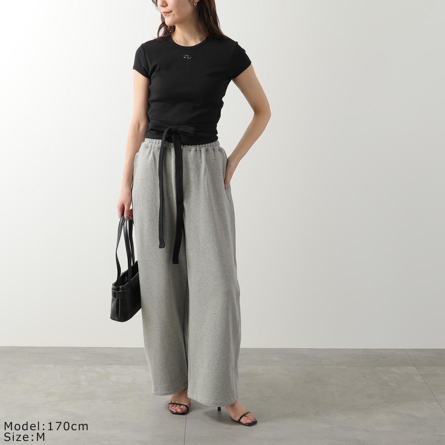 DIESEL ディーゼル Tシャツ T-BUNNY-TAIL-S1 A21197 0EJAI レディース 半袖 カットソー リブ オーバルD刺繍 クルーネック A211970EJAIの画像
