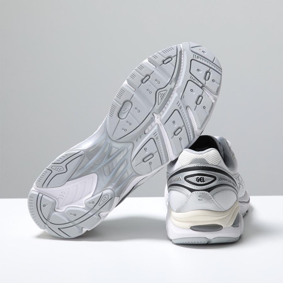 ASICS アシックス スニーカー GT-2160 1203A320-115 メンズ ローカット レースアップ メッシュ シルバー 4cm シューズ 靴 WHITE/PURE-SILVERの画像