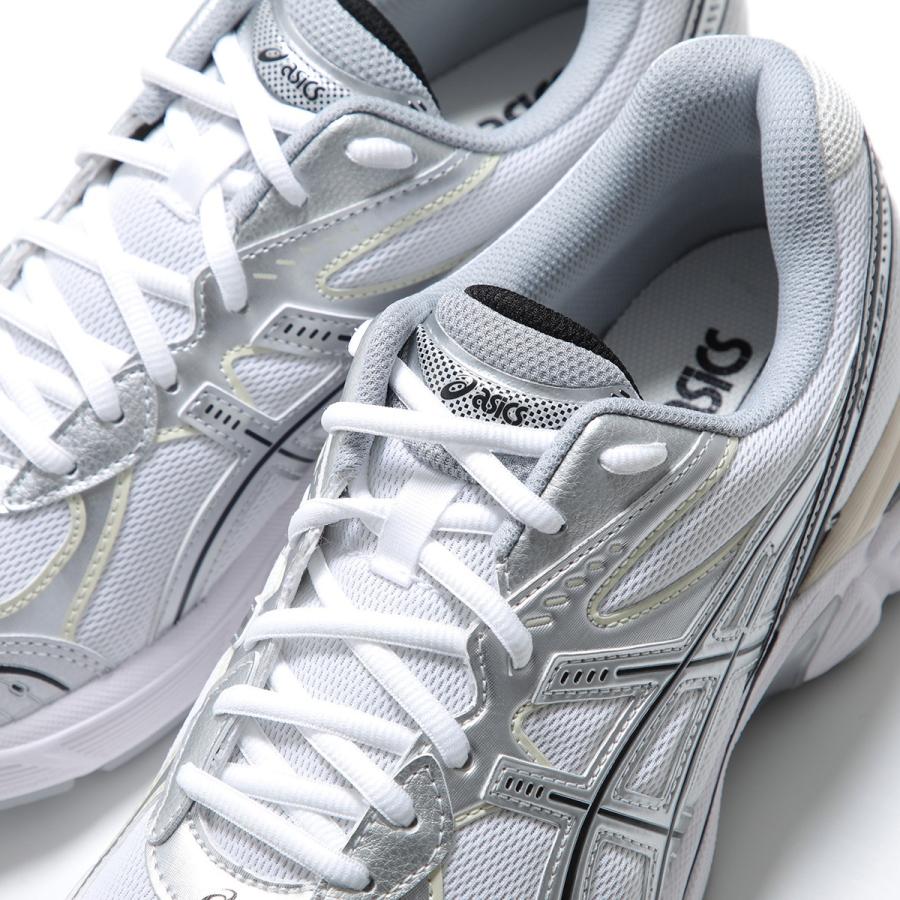 ASICS アシックス スニーカー GT-2160 1203A320-115 メンズ ローカット レースアップ メッシュ シルバー 4cm シューズ 靴 WHITE/PURE-SILVERの画像