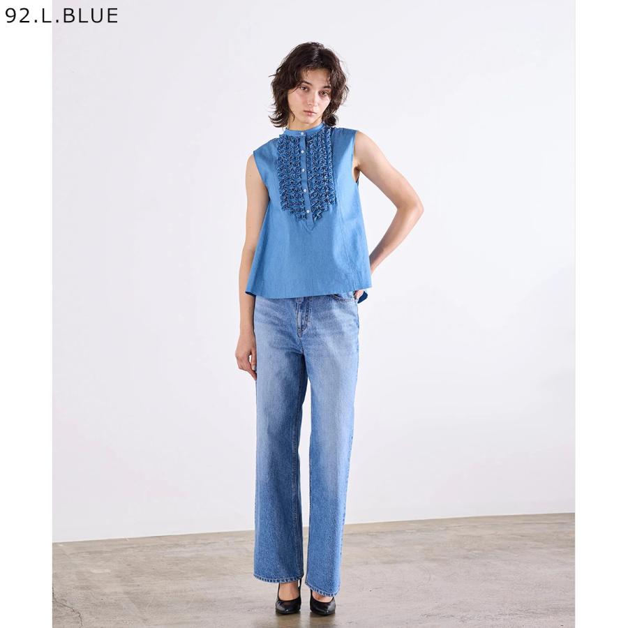 Marilyn Moon（マリリンムーン） ブラウス modern tuck frill flare