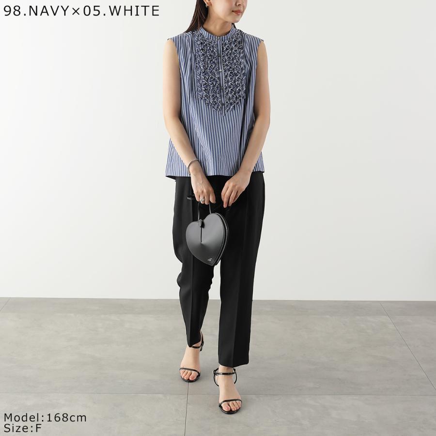 Marilyn Moon（マリリンムーン） ブラウス modern tuck frill flare
