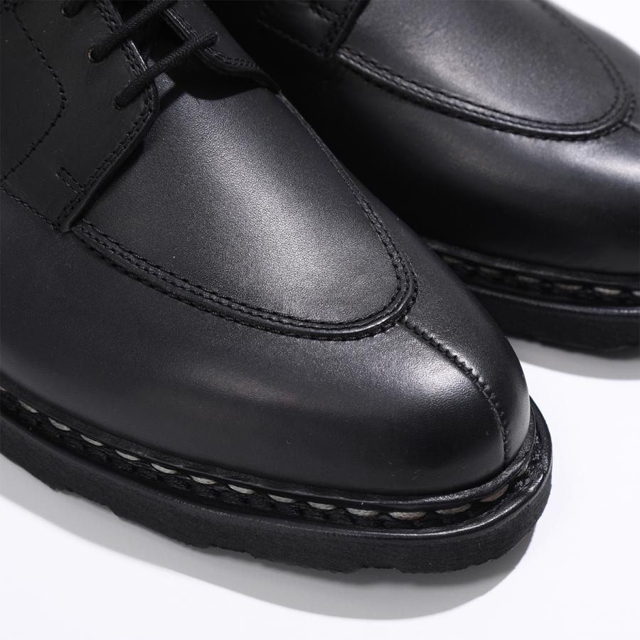 Paraboot パラブーツ レザーシューズ 705109 AVIGNON アヴィニョン メンズ Uチップ ノルヴェイジャン製法 GRIFFIISOLE 革靴 NOIR 【箱B】の画像