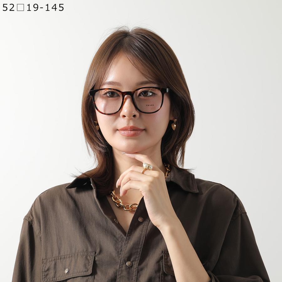 PRADA（プラダ） メガネ VPR A15 レディース ウェリントン型 セル