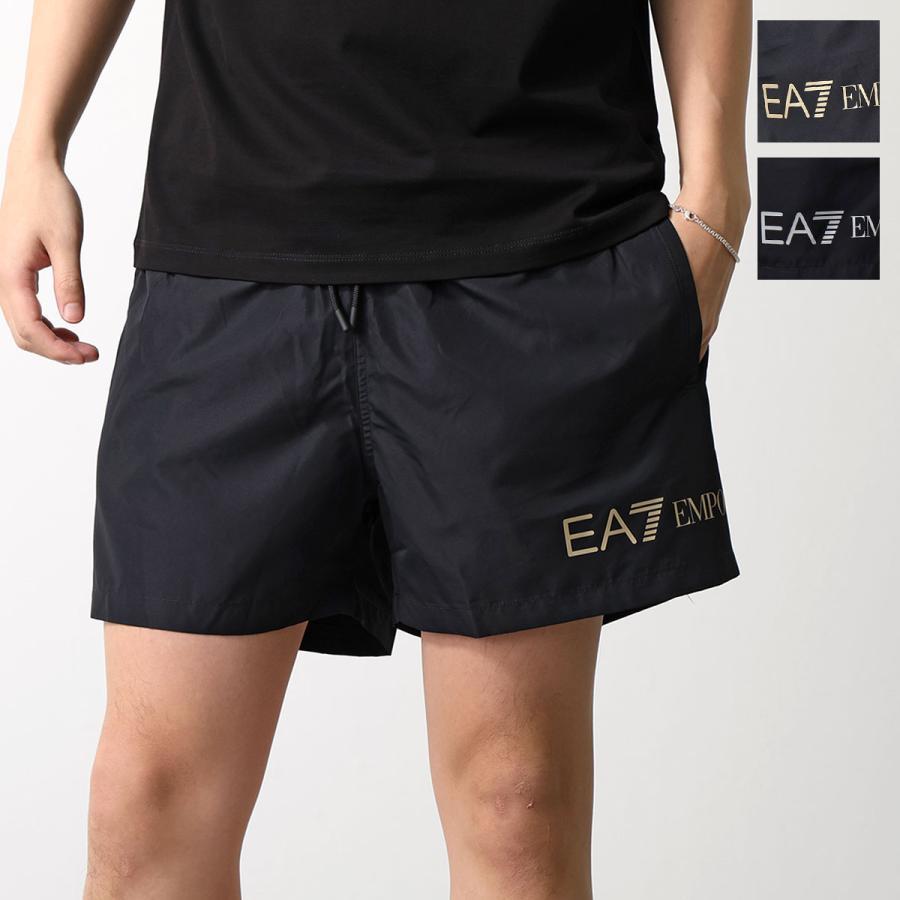 美品！EA7 フード付きジャケットとショートパンツセット ブラック EA7 EMPORIO ARMANI エアセッテ エンポリオアルマーニ ショートパンツ