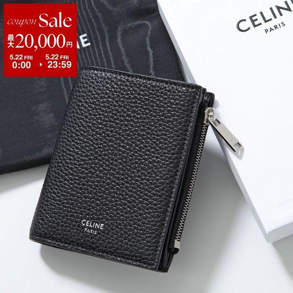 CELINE（セリーヌ） 二つ折り財布 10E493GTH.38SI メンズ コンパクト