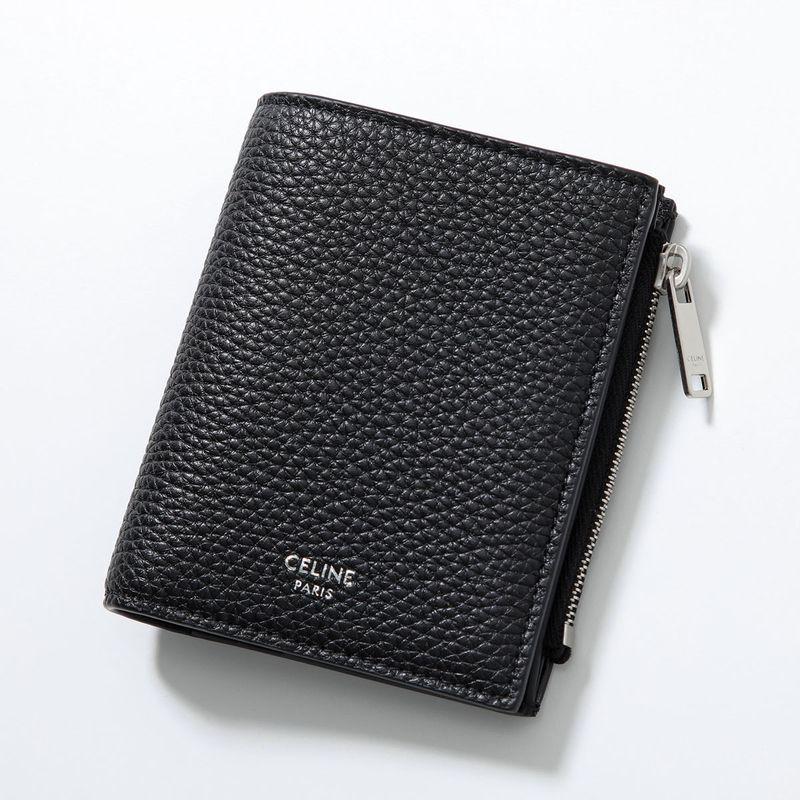 CELINE 二つ折り財布 モノグラム CELINE（セリーヌ） 二つ折り財布 10E493GTH.38SI メンズ コンパクト