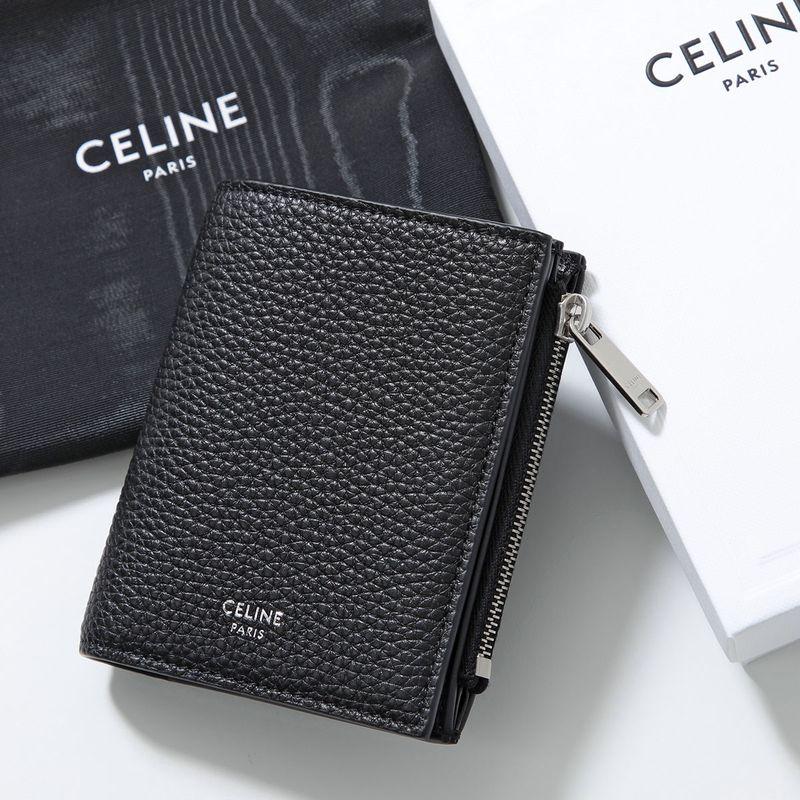 【本日のみ価格】CELINE 財布　コンパクトウォレット 直営店買付】CELINE コンパクトウォレット / サプルグレインド (CELINE