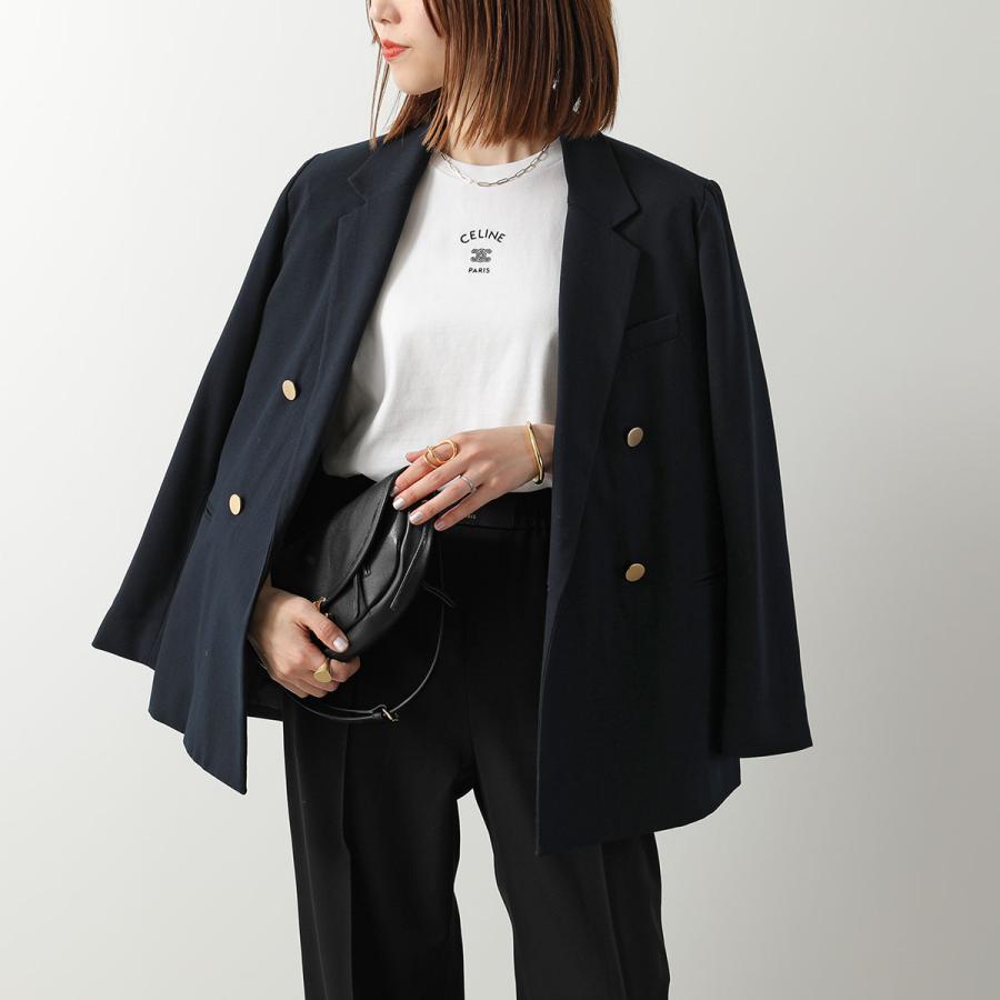CELINE セリーヌ　スタッズ　カットソー 中古・古着通販】CELINE (セリーヌ) Studded logo T-shirt/スタッズ