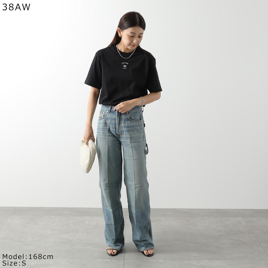 CELINE（セリーヌ） Tシャツ RX0LJ1242.01OB RX0LJ1242.GKL1 RX0LJ1242