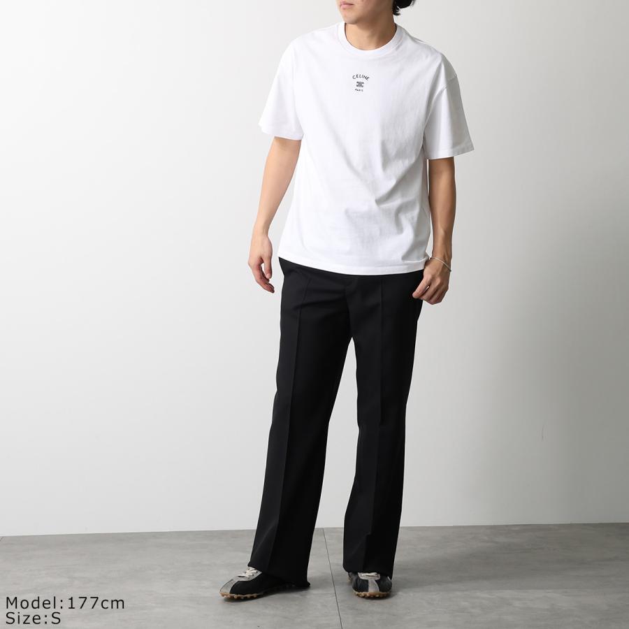 CELINE（セリーヌ） Tシャツ RX0LA1242.01OK メンズ トリオンフ ロゴ