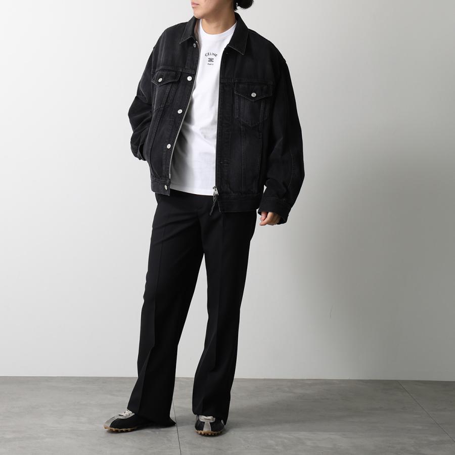 CELINE（セリーヌ） Tシャツ RX0LA1242.01OK メンズ トリオンフ ロゴ