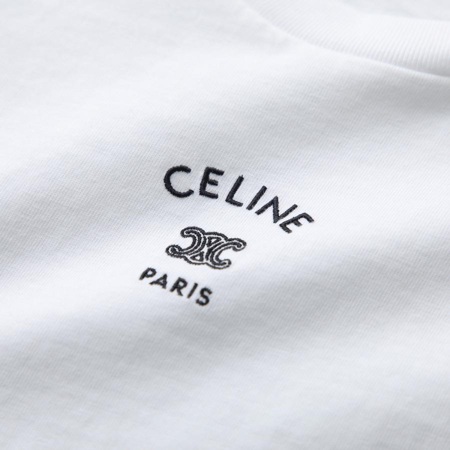 CELINE（セリーヌ） Tシャツ RX0LA1242.01OK メンズ トリオンフ ロゴ