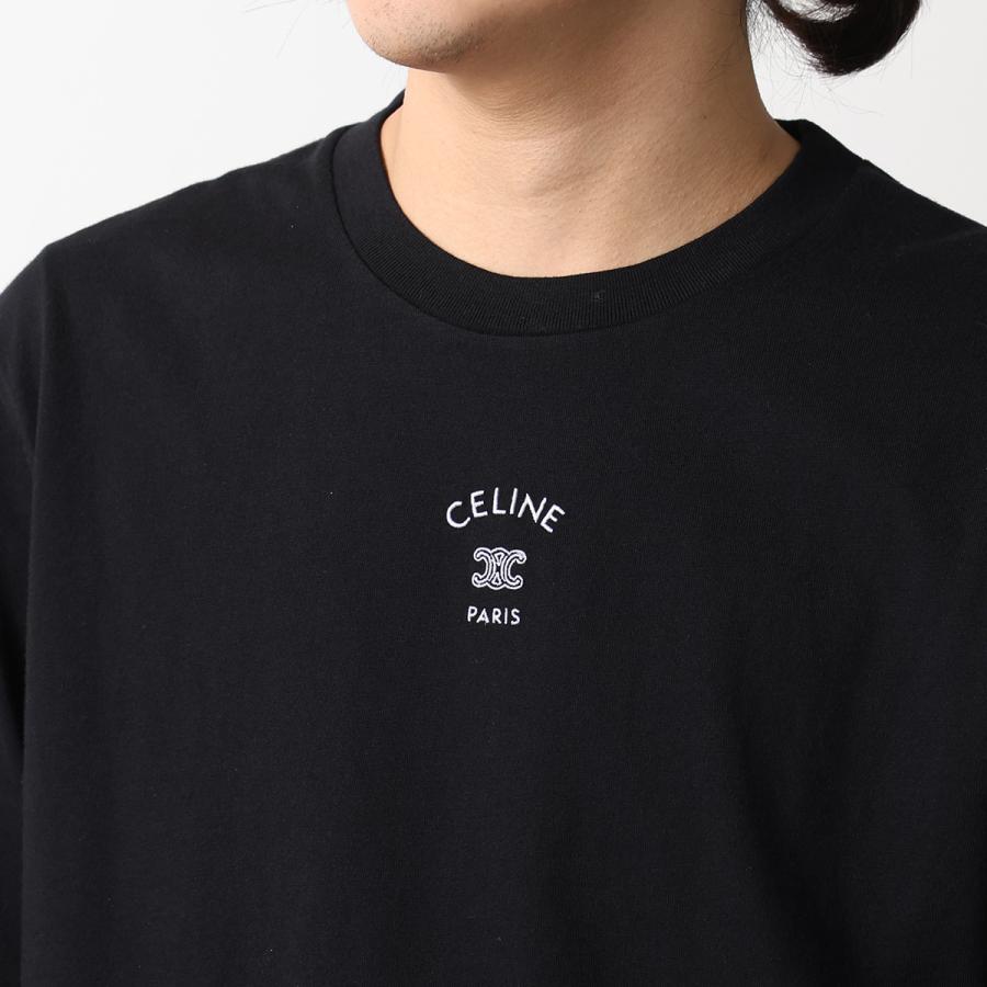 CELINE（セリーヌ） Tシャツ RX0LE1242.38AW メンズ トリオンフ ロゴ