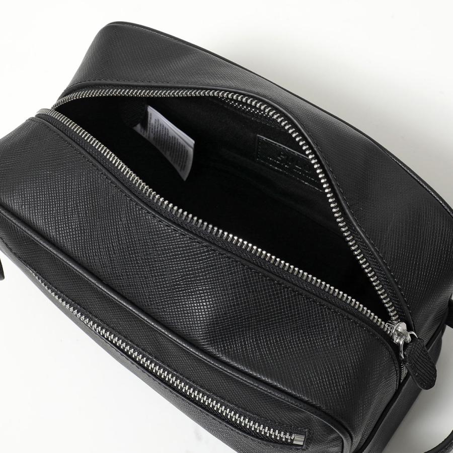 Polo Ralph Lauren ポロラルフローレン クラッチバッグ wash bag 405931676 メンズ セカンドバッグ レザー 鞄 001/BLACKの画像