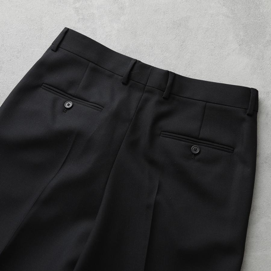 CELINE セリーヌ スラックス RP0EY947C.38NO メンズ イーサン パンツ ウール モヘア ストレートレッグ BLACKの画像