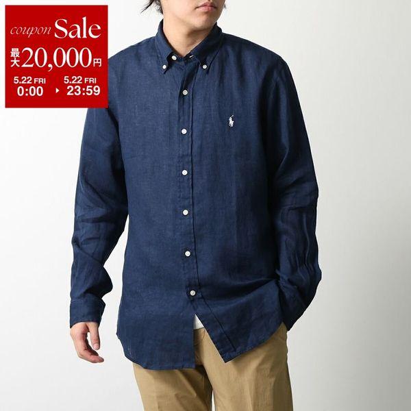Polo Ralph Lauren ポロラルフローレン シャツ 710966294 メンズ クラシック フィット リネン 長袖 ポニー刺繍の画像