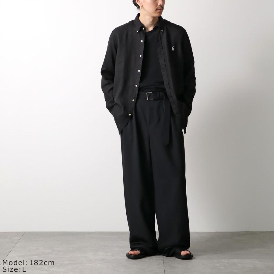 Polo Ralph Lauren ポロラルフローレン シャツ 710966294 メンズ クラシック フィット リネン 長袖 ポニー刺繍の画像