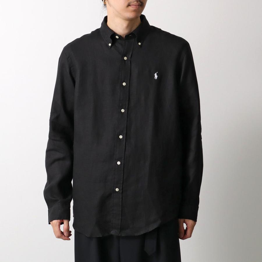 Polo Ralph Lauren ポロラルフローレン シャツ 710966294 メンズ クラシック フィット リネン 長袖 ポニー刺繍の画像