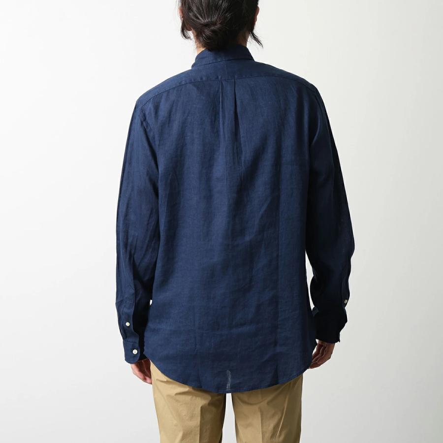 Polo Ralph Lauren ポロラルフローレン シャツ 710966294 メンズ クラシック フィット リネン 長袖 ポニー刺繍の画像