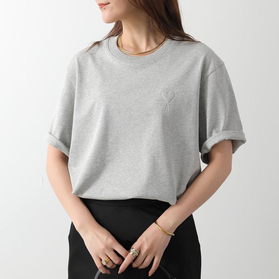 ami 半袖シャツ グレー AMI Alexandre Mattiussi ami paris アミパリス 半袖 Tシャツ AMI DE