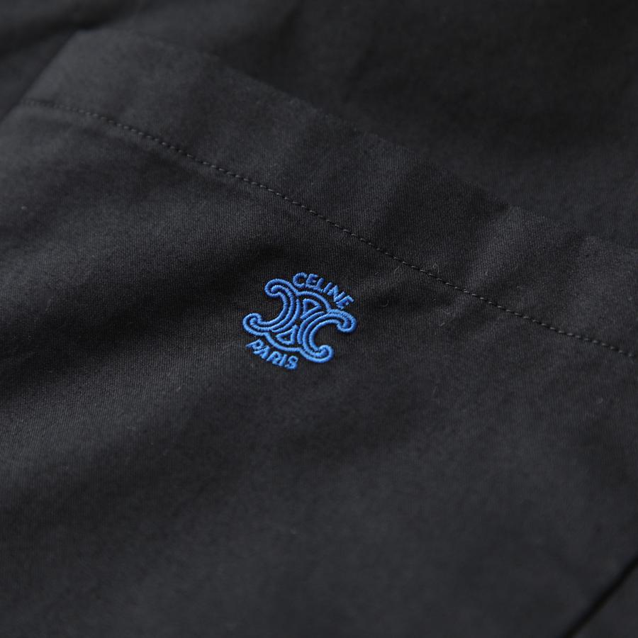 CELINE セリーヌ その他トップス トリオンフ刺繍 セリーヌ トリオンフ刺繍 ワンポイント 半袖Tシャツ | アウトレット