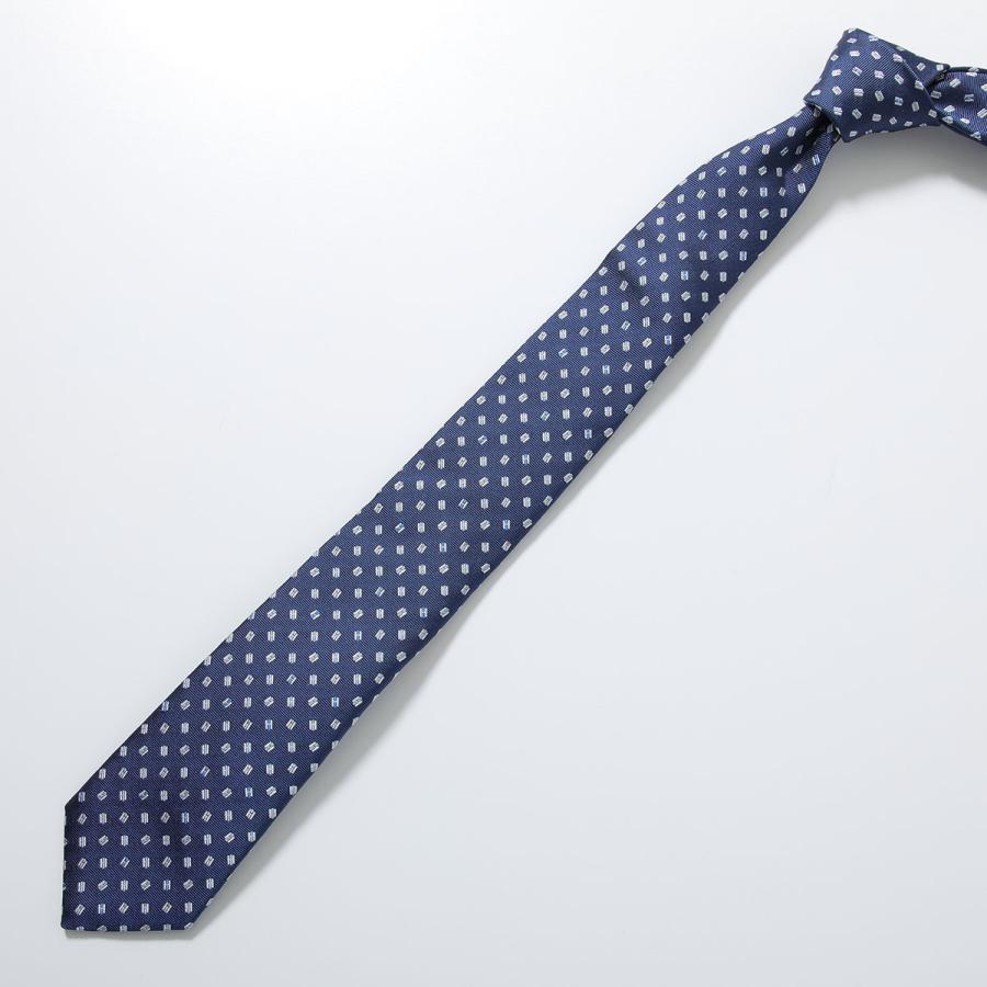 HERMES エルメス ネクタイ PEGASUS TIE メンズ フランス製 シルク H柄シルクツイルタイ ゼブラ ペガサス ジャガード ショッパー+ブランド箱付き ギフトの画像