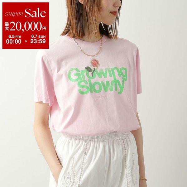 GANNI（ガニー） Tシャツ Basic Cotton Jersey Growing slowly