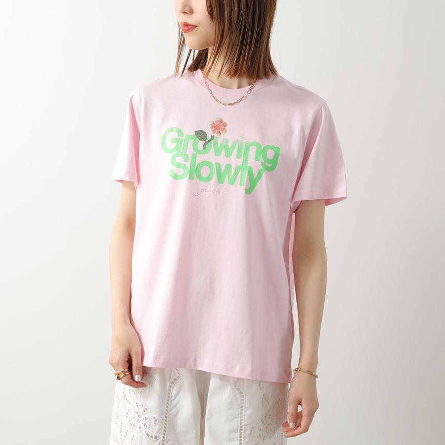GANNI（ガニー） Tシャツ Basic Cotton Jersey Growing slowly