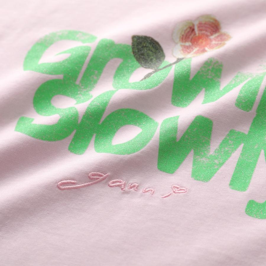 GANNI（ガニー） Tシャツ Basic Cotton Jersey Growing slowly