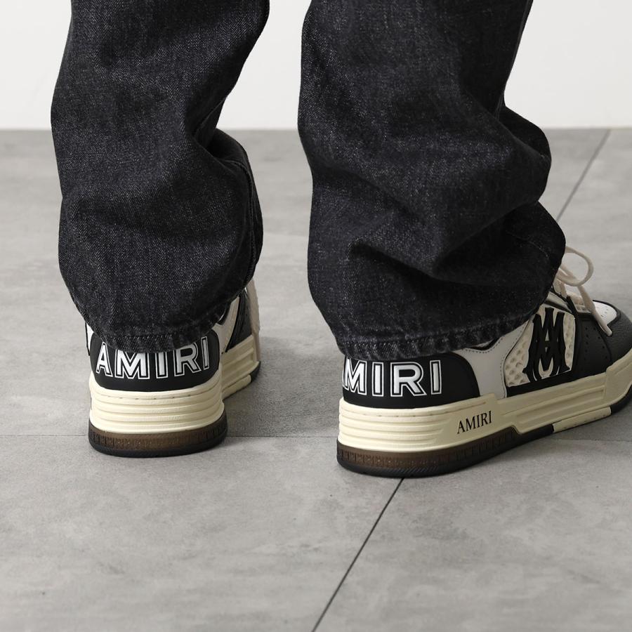 AMIRI アミリ スニーカー MA SKYLINE AMSNSN1027 メンズ ローカット ロゴ マイクロMAクワッドモノグラム レザー メッシュ  靴の画像