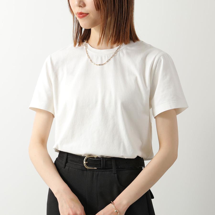 APC A.P.C. アーペーセー 半袖 Tシャツ COHBS M26465 レディース カットソー コットン ロゴ バックプリント クルーネック ロゴT リブの画像