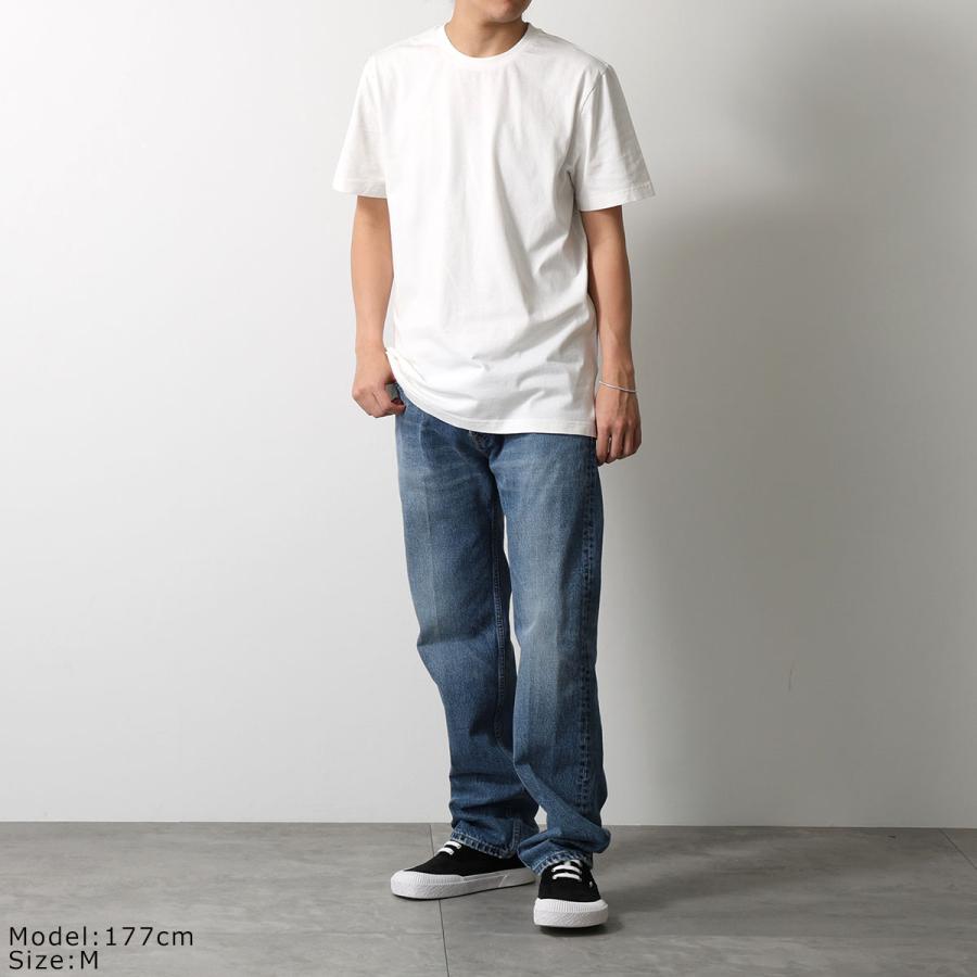 APC A.P.C. アーペーセー 半袖 Tシャツ COHBS M26465 レディース カットソー コットン ロゴ バックプリント クルーネック ロゴT リブの画像
