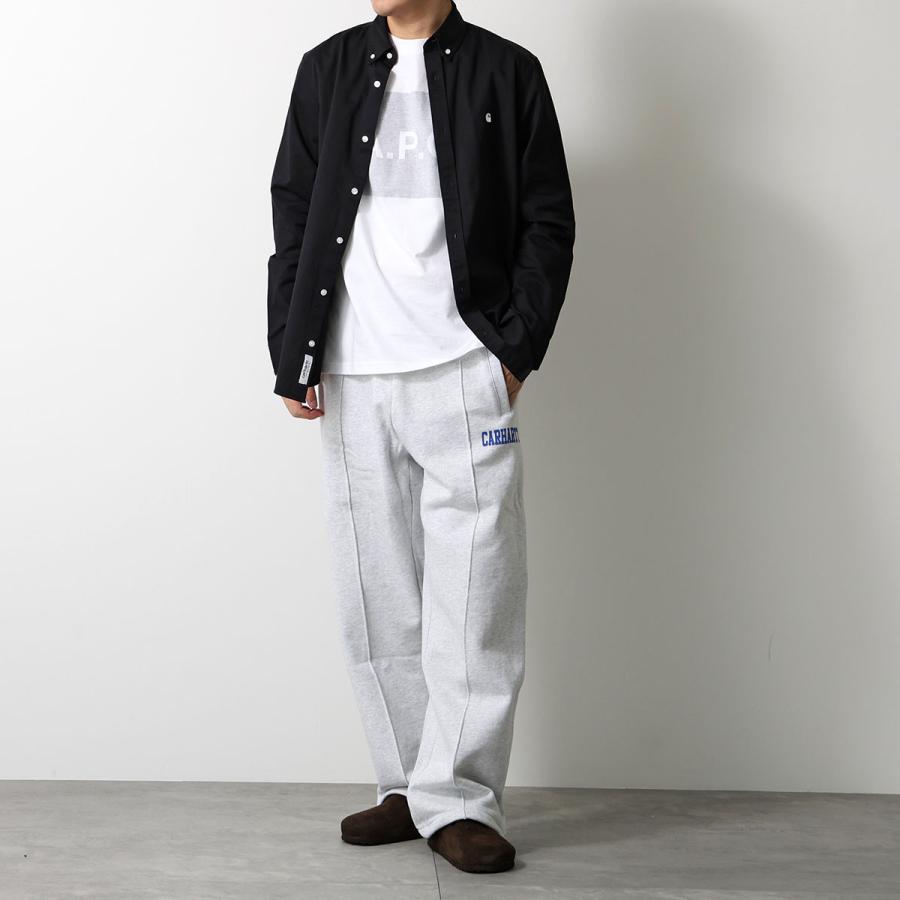 APC A.P.C. アーペーセー Tシャツ manches courtes vignette COHBO H26558 メンズ 半袖 カットソー ロゴT クルーネック コットン LAAの画像